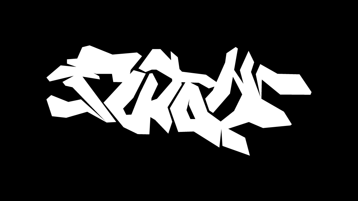 Typographie Graffiti vectoriel